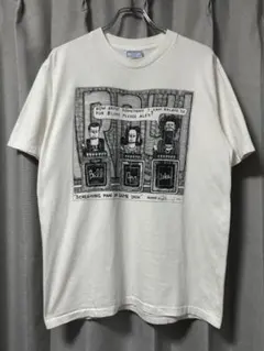 USA製 古着 90s Tシャツ L 黒 バーコード シマウマ ビンテージ - メルカリ