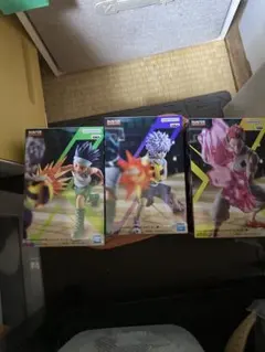 HUNTER×HUNTER フィギュア-G.I.編 ゴン キルア ヒソカ セット