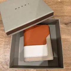 極美品】 MARNI マルニ 長財布 トランク バイカラー 付属品有 - メルカリ