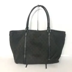 GUCCI グッチ GGキャンバス トートバッグ ブラック レディース ブランド