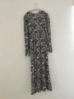 SNIDEL HOME ロングワンピース　ウィリアムモリス　ルームウェア　花柄