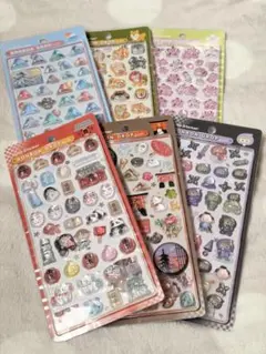 【 匿名配送 】ボンボンドロップシール ボンドロ 和柄 6個セット ！