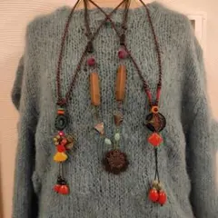 ボヘミアンスタイル ネックレス