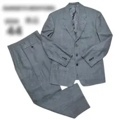 グレー ストライプ カジュアルスーツ