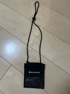 snow peak way サコッシュ ブラックのサムネイル