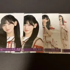 池田瑛紗 乃木坂46 ビリヤニ 封入 生写真 ４種 コンプ
