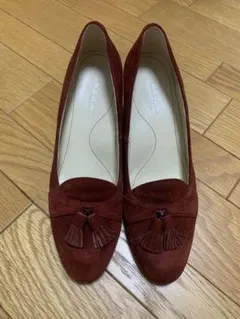 REGAL リーガル 24.0cm フリンジ付きパンプス