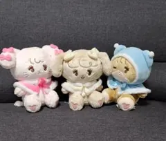 mikko Lil ala mode おめかし ポンチョぬいぐるみ　3種セット
