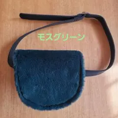 E hyphen world gallery PEACE ボディバッグ モフモフ