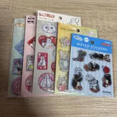 ディズニー キラキラアニマル ピングー ウォーターシール 5枚セット
