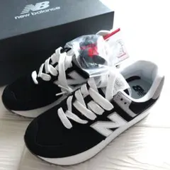 入手困難 New Balance 574 WL574ZDA 厚底 24cm - メルカリ