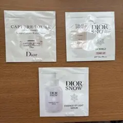 Dior サンプル／試供品　美容液・クリーム・日焼け止め乳液