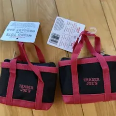アメリカ⭐︎TRADER JOE'S ミニトートエコバッグ 2個セット