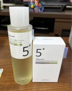 【ナンバーズイン5番】　トナー＆美容液セット