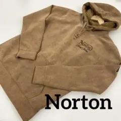 【Norton】　ノートン　メンズパーカー　L ブラウン　＃3365