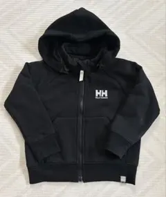 HELLY HANSEN ヘリーハンセン キッズ ジップ　パーカー 黒　110