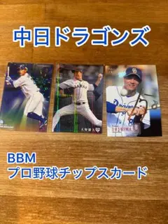 中日ドラゴンズ BBM プロ野球チップスカードセット