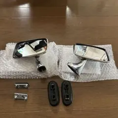 ローバーミニ クラシックミニ TEX ドアミラー メッキ 英国製 当時物 
