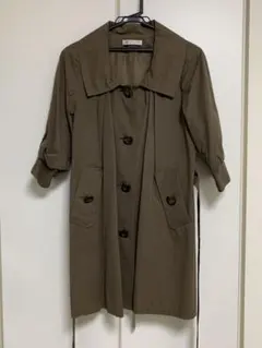 COLLAGE GALLARDAGALANTE 腰紐付き 春秋　トレンチコート