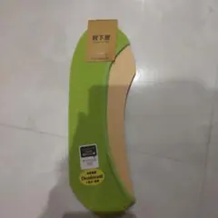 デオドラント機能付き緑色ソックス 22-24cm　靴下屋