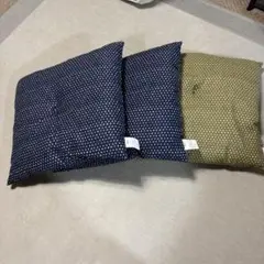 NITORI ドット柄クッション 45cm 座布団　アラレ　3枚