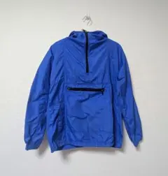 L.L.Bean 青 プルオーバー マウンテンパーカー