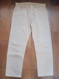 Levi's501 ベージュ デニムパンツ
