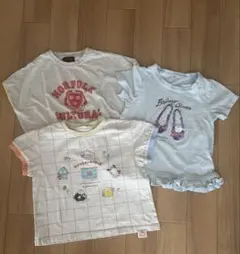 120 Tシャツ3枚セット