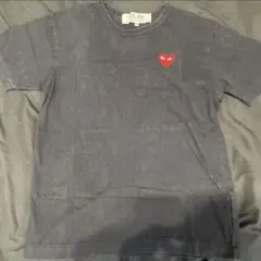 PLAY COMME des GARÇONS ブラック Tシャツ M