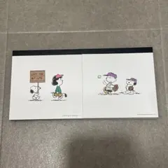 SNOOPY メモ帳 セット