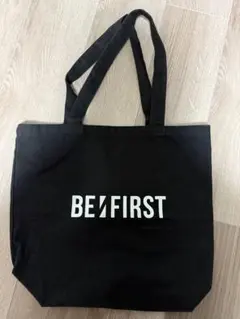 BE:FIRST ロゴ入り トートバッグ 黒 初期