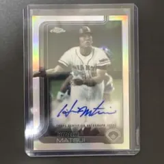 topps npb 2025 松井秀喜 直筆サインカード 99枚限定 - メルカリ