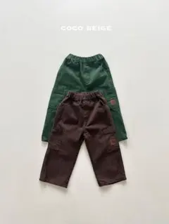 cocobeige / Golden jogger pants