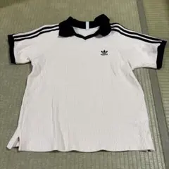 adidas ワッフルポロシャツ Sサイズ