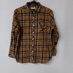 HEART MARKET チェック柄ブラウンシャツ L