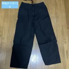 GU ワークパンツ ブラック Sサイズのサムネイル