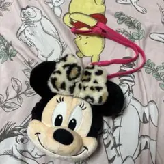 ミニー　レオパード　ヒョウ柄　パスケース
