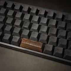 HHKB REALFORCE メタルウッドキーキャップ　JIS SPACE