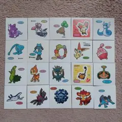 ポケモンパン デコキャラシール20枚セット