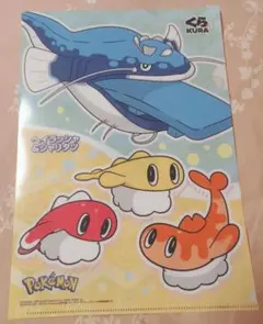 ポケットモンスター くら寿司 クリアファイル