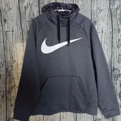 Nike Dri-Fit グレー パーカー Lサイズ