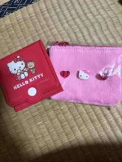 ハローキティ ポーチ＆小銭入れセット