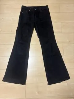 H＆M フレアードハイデニム ブラック 36