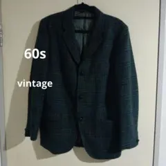 60s ビンテージ　ウール　テーラードジャケット