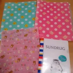 リラックマクリアファイル 3種類セット＋ミニクリアファイル