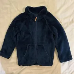 H&M ベビー フリースアウター　ネイビー 92cm