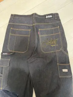 Joker brand ジョーカーブランド ブラックデニム ペインター w38