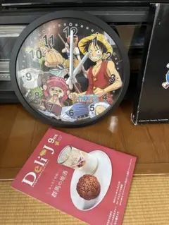 ONE PIECE】ワンピース からくり時計 壁掛け時計 リズム時計 - メルカリ