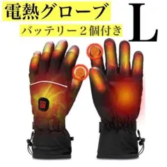 電熱グローブ L バイク アウトドア 手袋 防寒 人気