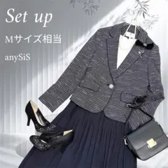 【Mサイズ相当】ママスーツ　セレモニースーツ　anysis　ワンピース　卒業式